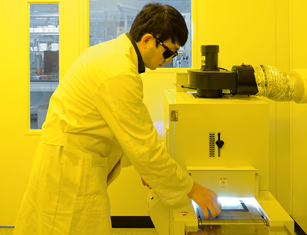 Labortests mit Silicongelen (Foto)