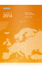Cover of Wacker's Annual Report 2014