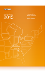 Cover of Wacker's Annual Report 2015