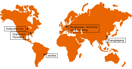 Projekteinkauf weltweit (Karte)
