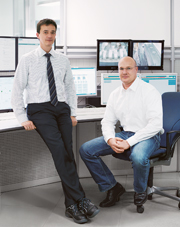 Specialists in process optimization: Dr. Thomas Frey (left) and Jochen Groß (photo)