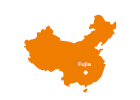 Wacker Hilfsfond worldwide – China (map)