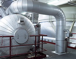 Burghauser Gas- und Dampfkraftwerk – Isolierung und Wärmedämmung (Foto)