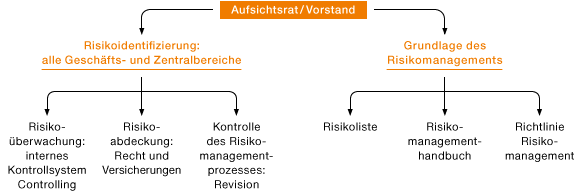 Risikomanagementsystem (Organigramm)
