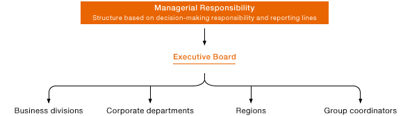 Group Structure in Terms of Managerial Responsibility (graphic)