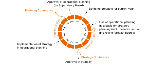 Strategic and Operational Planning (pie chart)