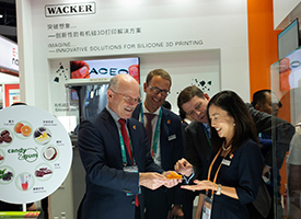 WACKER booth at the China International Import Exhibition (CIIE) in Shanghai (photo)
